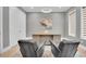 Bright and spacious home office with built-in shelving at 3213 W Fair Oaks Ave, Tampa, FL 33611
