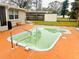 Needs cleaning above ground pool in backyard at 4135 Helena Ne St, St Petersburg, FL 33703