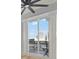 Bedroom with private balcony and city views at 450 Knights Run Ave # 605, Tampa, FL 33602