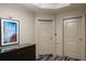 Residential hallway with modern decor at 450 Knights Run Ave # 605, Tampa, FL 33602