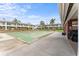 Community shuffleboard courts providing recreational space at 4746 Azalea Dr # 203C, New Port Richey, FL 34652
