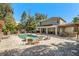 Large backyard with a beautiful pool and outdoor kitchen at 5701 S Macdill Ave, Tampa, FL 33611