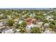 Aerial view showcasing a house and its surroundings at 912 E 20Th Ave, Tampa, FL 33605