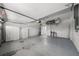 Garage with storage cabinets and extra space at 10038 Reagan Dairy Trl, Bradenton, FL 34212