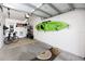 Garage with kayak storage, bikes and shelving units at 10764 70Th Ave # 1303, Seminole, FL 33772