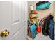 Beach essentials and recreational items are neatly stored at 10764 70Th Ave # 1303, Seminole, FL 33772