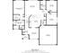 1420 sq ft house floor plan with 2 bedrooms, 2 baths, living room and kitchen at 14721 Condor Pass, Clearwater, FL 33760