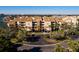 Aerial view of waterfront community with lush landscaping and boat slips at 2795 Kipps Colony S Dr # 104, St Petersburg, FL 33707