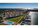 Waterfront condo with pool and private boat dock access at 2795 Kipps Colony S Dr # 104, St Petersburg, FL 33707
