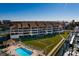 Luxury condo featuring a shared pool and private boat dock at 2795 Kipps Colony S Dr # 104, St Petersburg, FL 33707