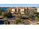 Exterior view of waterfront condo building at 2795 Kipps Colony S Dr # 104, St Petersburg, FL 33707