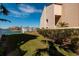 Pathway leading to waterfront with boat slips at 2795 Kipps Colony S Dr # 104, St Petersburg, FL 33707