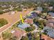 Wide aerial view showing the home's neighborhood setting at 3812 Misty Landing Dr, Valrico, FL 33594