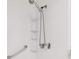 Shower stall with handheld shower head at 402 Dorchester Pl # 28, Sun City Center, FL 33573
