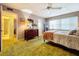 Bedroom with double bed, dresser and large window at 4455 Duhme Rd # 303, St Petersburg, FL 33708