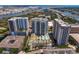 High-rise residential buildings and surrounding neighborhood, near water at 450 Knights Run Ave # 705, Tampa, FL 33602