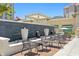 Serene courtyard with water features and comfortable seating at 450 Knights Run Ave # 705, Tampa, FL 33602