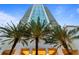 High rise building exterior with palm trees at 450 Knights Run Ave # 705, Tampa, FL 33602