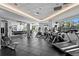 Modern fitness center with various exercise equipment at 450 Knights Run Ave # 705, Tampa, FL 33602