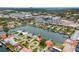 Property location shown from above, near the water at 4500 38Th S St, St Petersburg, FL 33711