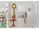 View through entryway showcasing the home's interior and waterfront view at 4500 38Th S St, St Petersburg, FL 33711