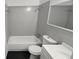Full bathroom with tub, toilet and vanity at 4939 Docner St, New Port Richey, FL 34652