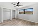 Bedroom with ample closet space and light flooring at 5215 Dover Ne St, St Petersburg, FL 33703
