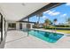 Relaxing pool area with patio and access from the house at 5215 Dover Ne St, St Petersburg, FL 33703