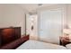 Bedroom with double bed and large closet at 6320 Cliveden Ct, Apollo Beach, FL 33572