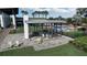 Covered outdoor seating area near the pool at 6320 Cliveden Ct, Apollo Beach, FL 33572