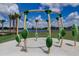 Modern playground with musical instrument play features at 6320 Cliveden Ct, Apollo Beach, FL 33572