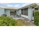 Inviting patio with seating area and grill at 804 67Th W St, Bradenton, FL 34209