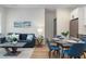 Open concept living space with kitchen, dining area, and comfortable seating at 979 11Th S Ave, St Petersburg, FL 33705