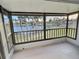 Spacious screened balcony with water views at 1001 S Bayshore Blvd # 205, Safety Harbor, FL 34695