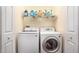 Convenient laundry room with washer and dryer included at 2135 Park Crescent Dr, Land O Lakes, FL 34639