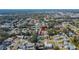 Aerial view showing home location in a residential neighborhood at 2589 Redwood Cir, Clearwater, FL 33763