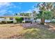 Spacious backyard with room for gardening and relaxing at 2589 Redwood Cir, Clearwater, FL 33763