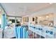 Open living area with kitchen and sunroom views at 2589 Redwood Cir, Clearwater, FL 33763