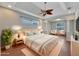 Spacious main bedroom with hardwood floors and sitting area at 2715 Durant Trails Blvd, Dover, FL 33527