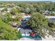 Wide shot of the house and surrounding neighborhood at 3020 Deleuil Ave, Tampa, FL 33610