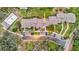 Aerial view of condo building and surrounding area at 40 Aster Pl, Oldsmar, FL 34677