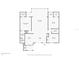 Floor plan showing a 2-bedroom, 2-bathroom layout with breakfast nook at 40 Aster Pl, Oldsmar, FL 34677