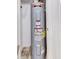 New water heater in a closet at 40 Aster Pl, Oldsmar, FL 34677