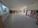 Under renovation living room with exposed walls and flooring at 495 Bath Club N Blvd, North Redington Beach, FL 33708