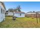 View of backyard with detached garage at 704 E Broad St, Tampa, FL 33604
