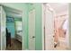 Clean bathroom with shower/tub combo and vanity at 704 E Broad St, Tampa, FL 33604
