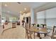Kitchen features stainless steel appliances and an island at 7102 Wesley Palm Way, Wesley Chapel, FL 33545