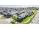 Aerial view of a house in a residential neighborhood at 7678 Notched Pine Bnd, Wesley Chapel, FL 33545