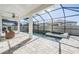 Enjoy this large screened pool and spa at 7678 Notched Pine Bnd, Wesley Chapel, FL 33545