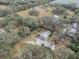 Aerial view of the house and surrounding property at 8575 Carey Rd, Lithia, FL 33547